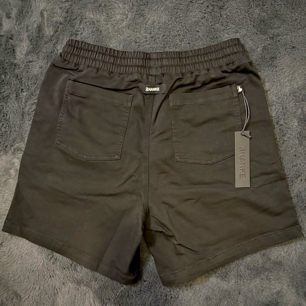 ANANKE Fate Heavyweight Fleece Shorts Black Size Medium